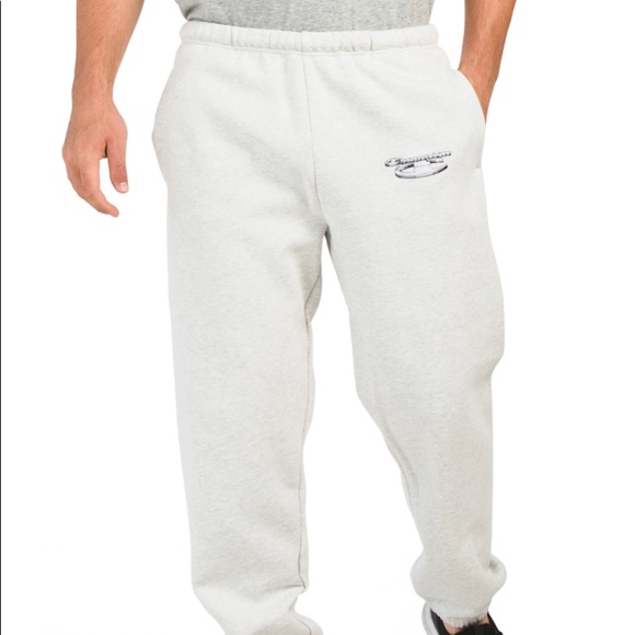 Supreme Other - SUPREME x Champion 3D Metallic Sweatpants NEW